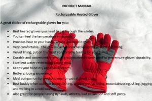 Portfolio for Product Manual and Copywriting